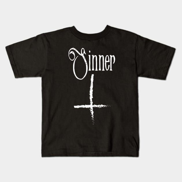 Sinner tee Kids T-Shirt by TimberleeEU